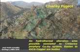 Chacay Poject · IOCG Copper ore bodies José Pablo Astudillo Geólogo y MBA UCN. Location Chacay Project it located 36 km NE of La Serena, 22 km NE from Lambert metalurtgical plant