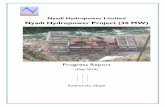 Nyadi Hydropower Project (30 MW)nhl.com.np/uploads/projects/progressreports/progress... · 2019-09-11 · Nyadi Hydropower Limited (NHL) Buddha Nagar, Kathmandu, Nepal Nyadi Hydropower
