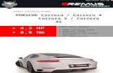 remus.eu · Web viewProduct information 39/2016 PORSCHE Carrera / Carrera 4Carrera S / Carrera 4SCarrera / Carrera 4 Coupe & Cabrio type 991.2 (Facelift), from 2015 - 3.0l Turbo 272