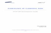 SAMSUNG IP CAMERA SDK - pudn.comread.pudn.com/downloads181/doc/845488/Samsung HTTP_API_V1... · 2009-07-13 · 1. SAMSUNG IP CAMERA SDK Samsung Electronics IP Camera SDK has variable