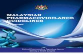 MALAYSIAN PHARMACOVIGILANCE GUIDELINES...ii Malaysian Pharmacovigilance Guidelines First Edition 2002 Second Edition 2016 Adapted from the: 1. EMA Guideline on Good Pharmacovigilance