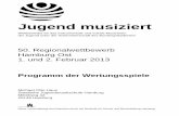 Jugend musiziert · 2018-09-20 · Concertino op. 11 Rondo Charles Dancla (1817-1907) Romance (Andante cantabile) 11:30 Sophia Uhlig Ridolfo Luigi Boccherini (1743-1805) Menuetto