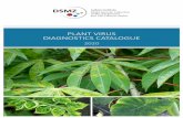 PLANT VIRUS DIAGNOSTICS CATALOGUE...PLANT VIRUS DIAGNOSTICS CATALOGUE 2020 Leibniz Ins tute DSMZ-German Collec on of Microorganisms and Cell Cultures GmbH