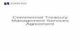 Commercial Treasury Management Services Agreement · 2019-04-11 · COMMERCIAL TREASURY MANAGEMENT SERVICES AGREEMENT Proprietary and Confidential to Sterling National Bank January
