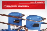 Danfoss scroll for refrigeration LLZ for parallel applications · low temperature refrigeration applications. They apply to both standard and economized compressors. To ensure proper