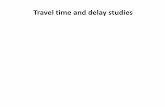 Travel time and delay studies Shoubra/Civil...Travel time and delay studies * Determines the amount of time required to travel from one point to another on a given route. Often, information