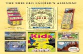 The 2018 old farmer's almanac · The Old Farmer’s Almanac Toll-free 800-895-9265 or 800-729-9265 603-563-8111 or 24-hour voice-mail: 603-563-8118 Fax: 603-563-8252 n The Old Farmer’s