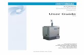 User Guide - AeroqualPage | 8 Aeroqual AQM60 User Guide draws air through the gas modules. The sample flow rate is controlled by a bypass screw fitted between the vacuum and pressure