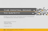 Public-Private Knowledge Sharing to Improve Road Safety c1 · ensuring roads are safe for all travelers is a national priority. Fortunately, road safety is one of those rare policy