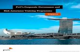PwC’s Corporate Governance and Risk Assurance Training ... · Corporate Governance is more than just a framework. Corporate Governance covers an array of domains, namely Risk Management,