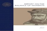 REPORT ON THE BALANCE OF PAYMENTS · 2019-01-08 · According to the real economy approach, the surplus on the balance of goods and services – due to the high services balance surplus