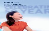 THE ULTIMATE PEOPE L BUNESSSI - Hays plc/media/Files/H/Hays/annual-reports/ar-2018/ar-2018.pdfHays is at the centre of people building their careers, and companies finding the talent