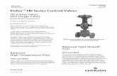 Fisher HP Series Control Valves · End and ANSI/ISA-75.08.06 End Connections Styles(1) See table 1 Maximum Inlet Pressure and Temperature(1,2) Flanged, Socketweld, or Buttweld: Consistent