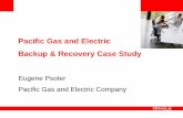 Pacific Gas and Electric Backup & Recovery Case …...– Backup and Recovery Basics – 10g Release 2 – Backup and Recovery Advanced User’s Guide – 10g Release 2 – Using Recovery