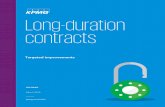 Long-duration contracts: Targeted improvements · DPL Deferred profit liability . GLWB Guaranteed minimum lifetime withdrawal benefits . GMAB Guaranteed minimum accumulation benefits