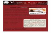VMC Newsletter-September 2012 · PRESIDENT’S MESSAGE Hello Vancouver Magic Circle!!It looks like summer has come to a close (though the weather doesn’t seem to notice), which
