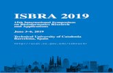 ISBRA 2019alan.cs.gsu.edu/isbra19/sites/default/files/isbra-2019... · 2019-05-10 · Message from the Program Chairs On behalf of the Program Committee, we would like to welcome