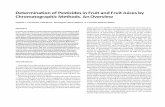 Determination of Pesticides in Fruit and Fruit Juices by Chromatographic Methods…recipp.ipp.pt/bitstream/10400.22/3020/4/ART_VirginiaFern... · 2016-07-21 · Determination of Pesticides