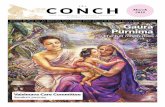 CONCH · 2019-02-26 · CONCH the New Govardhana Community Newsletter March 2019 | Gaura Purnima The full moon rises Dedicated to His Divine Grace A.C. Bhaktivedanta Swami Prabhupada