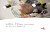 Alexander Gerst horizons – a journey of discovery …...Alexander Gerst’s launch to the International Space Station (ISS) on 6 June 2018 for his mission ‘horizons – Knowledge