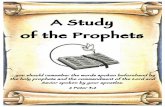 A Study of the Prophetscocinwaupaca.org/downloads/Handouts/Minor Prophets Study (2010-2012)/00... · Amos Hosea Hosea Jeremiah Daniel Ezekiel Nahum Habakkuk Zephaniah Isaiah Micah