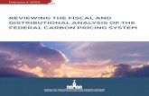 REVIEWING THE FISCAL AND DISTRIBUTIONAL ANALYSIS OF THE FEDERAL CARBON PRICING … · 2020-02-04 · Reviewing the Fiscal and Distributional Analysis of the Federal Carbon Pricing