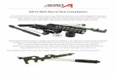 AR15 BAR Barrel Nut Installation - Aero Precision...upper receiver using an adjustable torque wrench with a standard AR15 armorer’s wrench. ˜ is product comes with 4 shims to properly