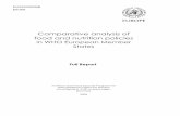 Comparative analysis of food and nutrition policies...EU/03/5035226B E81506 Comparative analysis of food and nutrition policies in WHO European Member States Full Report Nutrition