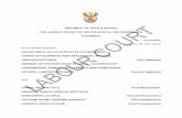 REPUBLIC OF SOUTH AFRICA THE LABOUR COURT OF SOUTH AFRICA, JOHANNESBURG JUDGMENT · 2020-02-06 · republic of south africa the labour court of south africa, johannesburg judgment