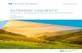 INTRADAY LIQUIDITY: REAPING THE BENEFITS OF ACTIVE … · 2020-01-25 · • Reduced funding costs: Active intraday liquidity management can decrease usage, and optimize associated