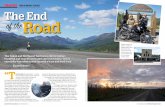travel Yukon and northwest erritoriest the end of theroad28 motorcycle mojo november 2019 november 2019 motorcycle mojo 29 east of town, we turned north onto the Dempster Highway and