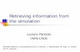 Retrieving information from the simulationgeant4.lngs.infn.it/corso_infn/slides/Hits-lecture.pdf · SD and Hits Using information from particle steps, a sensitive detector either