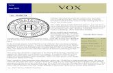 VOX June 2012 VOX - HARC Home · 2012-06-09 · de N4BCD June 2012 VOX VOX Monthly Newsletter of the Huntsville Amateur Radio Club I usually start thinking about this article a few