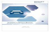 ˘ ˇ ˆ - Benteler InternationalDocumentation Author G SCM Project Supplier Logistics Manual Date 01-09-2016 Theme Supplier Logistics Manual Version 1.24 BENTELER Automotive / GSCM