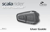 scala rider Q1 User Guide EN - GPS Central · To chat with another scala rider via Intercom, pair your scala rider Q1 to the second device. Pairing is a one-time process. Once paired,