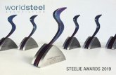 STEELIE AWARDS 2019099232ef-de0b-4b9a... · 2020-02-19 · STEELIE AWARDS 2019 Innovation of the year HBIS Group Co., Ltd. Continuous casting thick plate slab heavy reduction (TPSHR)