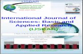 International Journal of Sciences: Basic and Applied ...gssrr.org/thesis/3.pdfThe International Journal of Sciences: Basic and Applied Research (IJSBAR) is published by the Global