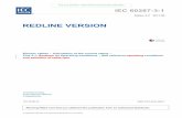 REDLINE VERSION - Welcome to the IEC Webstoreed2.0... · 2017-06-09 · IEC 60287-3-1 Edition 2.0 2017-06 REDLINE VERSION Electric cables – Calculation of the current rating –