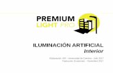 ILUMINACIÓN ARTIFICIAL Interior - Premium Light Pro · 2018-08-30 · (LED), también conocido como SSL (iluminación de estado sólido), es un dispositivo electrónico que produce