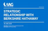 STRATEGIC RELATIONSHIP WITH BERKSHIRE HATHAWAY · Strategic relationship with Berkshire Hathaway – 16 June 2015 2 This presentation contains general information in summary form