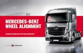 MERCEDES-BENZ WHEEL ALIGNMENT · Benz truck and axle assembly plants globally. • For 45 years, Josam has been a global supplier for wheel alignment equipment with its focus on commercial