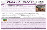SMALL TALK - Clarkdale Departments/Community...NOVEMBER 2018 ROUNDABOUT CLARKDALE This holiday season take flight on a magical journey to the North Pole aboard the Verde Canyon Railroad.