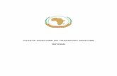 CHARTE AFRICAINE DU TRANSPORT MARITIME …...l’Union africaine qui approuve la Déclaration et le Plan d’action d’Abuja sur le transport maritime en Afrique, particulièrement
