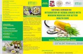 NATIONAL SEMINAR ON Atharva Multispeciality …...Atharva Multispeciality Ayurveda Hospital, Rajkot Dr. Chirag Desai Medical Oncologist, Vedanta Institute of Medical Sciences, Ahmedabad
