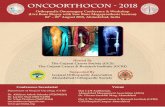 OncoOrthocon - 2018gcriindia.org/News/2018/Ortho Onco.pdfblend of education and socialization. So start registering for this workshop and give your contribution in the form of interesting
