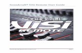 Soundcraft ViSi Remote User Guide - Sam Ash Music · 2013-11-05 · Soundcraft ViSi Remote User Guide V1.2.4 Page 3 About ViSi Remote Soundcraft ViSi Remote is an iOS ® application