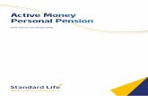 Active Money Personal Pension - Standard LifeActive Money Personal Pension 03 External fund managers are in charge of managing their own funds including what they invest in. This means