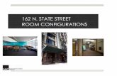162 N. STATE STREET ROOM CONFIGURATIONS Slideshow.pdf · 162 N State Street Building Please note that the 16th floor room configurations are different from all of the other rooms,