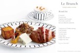 Le Brunch · PDF file 2020-02-18 · par Pierre Hermé ¥ 2,500 (tax excl.) Mandarin Cream Mandarin Chantilly cream Semi candied Mandarin Mandarin gelee Mandarin Ice Cream Mandarin