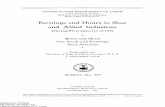 Earnings and Hours in Shoe and Allied IndustriesEarnings and Hours in Shoe and Allied Industries Introduction and Summary A study of earnings and hours was made by the Bureau of Labor